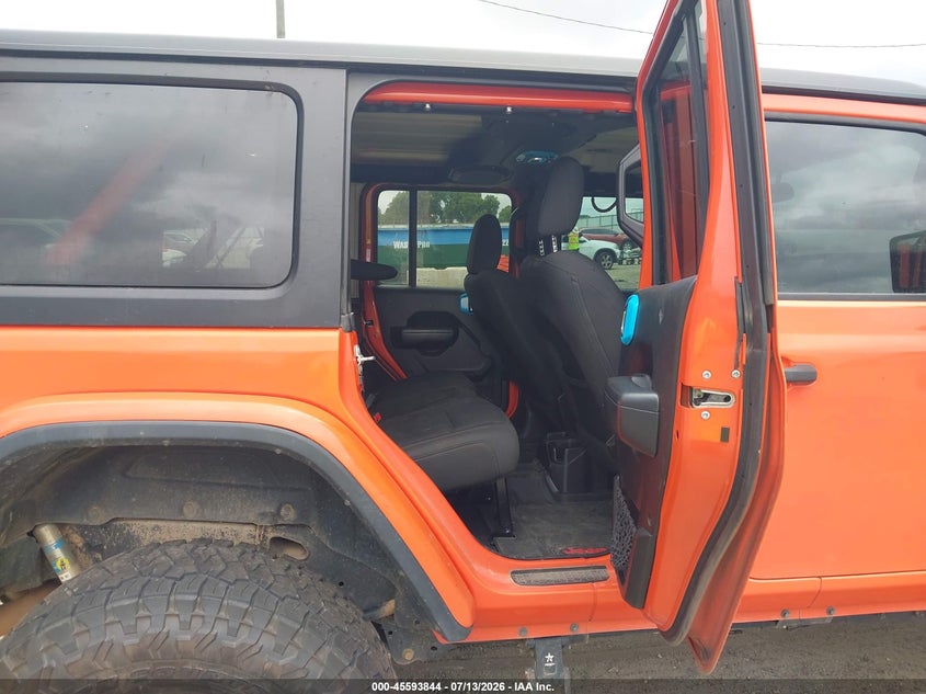 2018 Jeep Wrangler / VIN 1C4HJXDN6JW196863 IAAI salvage auction — FRONT END, Salvage (Idaho), sold $9,900 on 2026-07-30 (photo 8)