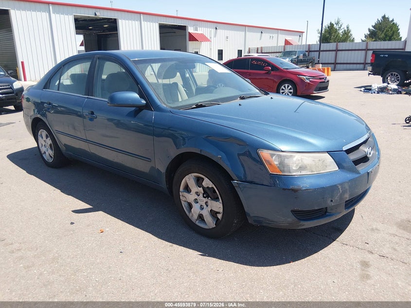 2007 Hyundai Sonata VIN 5NPET46C17H229743 IAAI salvage auction — NORMAL WEAR, Clear (Colorado), sold $150 on 2026-07-29 (photo 1)