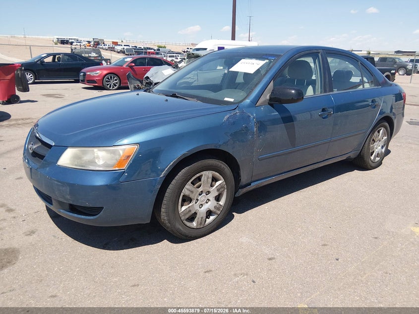 2007 Hyundai Sonata VIN 5NPET46C17H229743 IAAI salvage auction — NORMAL WEAR, Clear (Colorado), sold $150 on 2026-07-29 (photo 2)