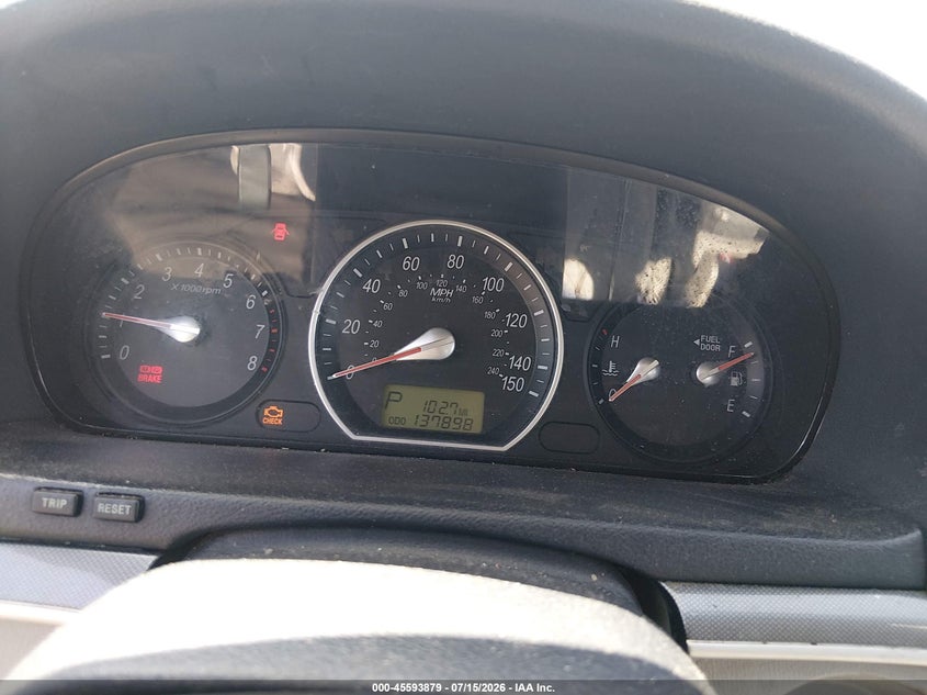 2007 Hyundai Sonata VIN 5NPET46C17H229743 IAAI salvage auction — NORMAL WEAR, Clear (Colorado), sold $150 on 2026-07-29 (photo 7)