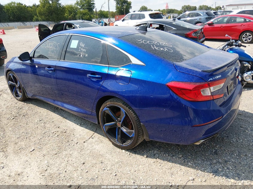 2021 Honda Accord VIN 1HGCV1F44MA046673 IAAI salvage auction — THEFT, Salvage (Illinois), sold $8,000 on 2026-08-22 (photo 3)