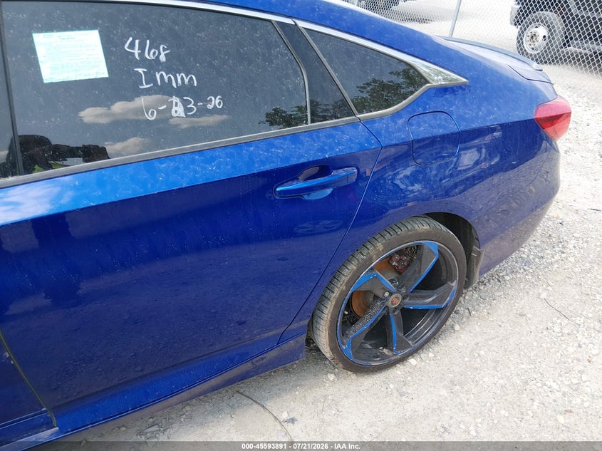2021 Honda Accord VIN 1HGCV1F44MA046673 IAAI salvage auction — THEFT, Salvage (Illinois), sold $8,000 on 2026-08-22 (photo 6)