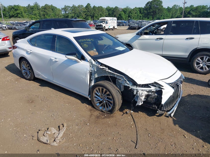 2021 Lexus ES VIN 58AEA1C17MU006118 — IAAI salvage auction photo