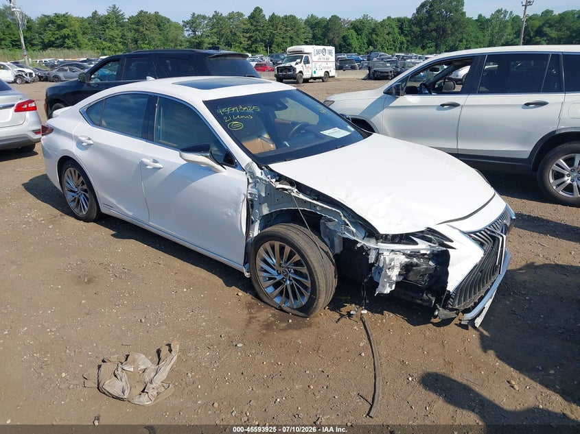 2021 Lexus ES VIN 58AEA1C17MU006118 IAAI salvage auction — FRONT END, Salvage Title, sold $11,300 on 2026-08-25 (photo 6)