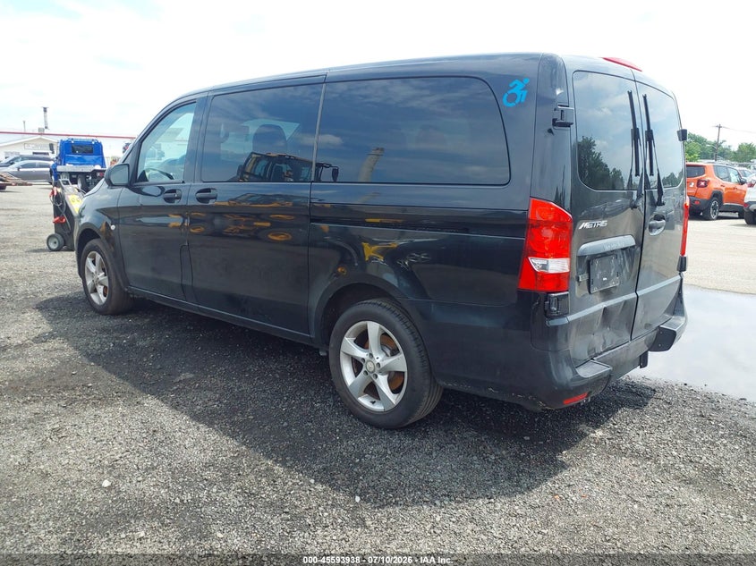 2018 Mercedes-benz Metris VIN WD4PG2EE1J3392647 IAAI salvage auction — ALL OVER, Clear (New York), sold $2,925 on 2026-07-29 (photo 3)