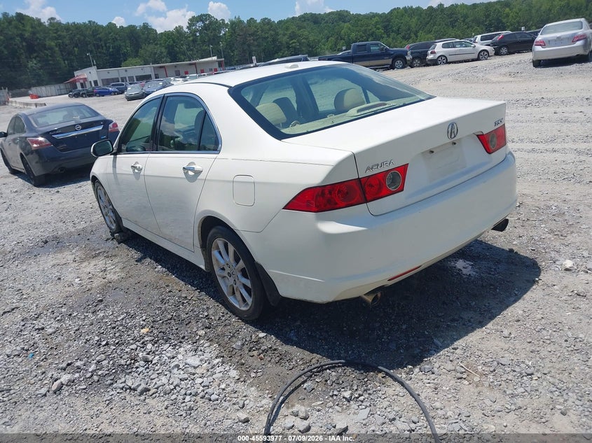 2007 Acura Tsx VIN JH4CL96927C019266 IAAI salvage auction — NORMAL WEAR, Repossession Paperwork (Georgia), sold $250 on 2026-07-28 (photo 3)