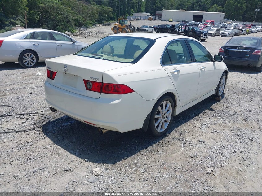 2007 Acura Tsx VIN JH4CL96927C019266 IAAI salvage auction — NORMAL WEAR, Repossession Paperwork (Georgia), sold $250 on 2026-07-28 (photo 4)