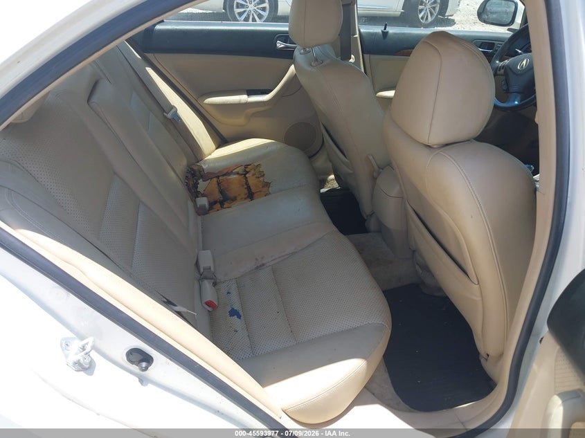 2007 Acura Tsx VIN JH4CL96927C019266 IAAI salvage auction — NORMAL WEAR, Repossession Paperwork (Georgia), sold $250 on 2026-07-28 (photo 8)