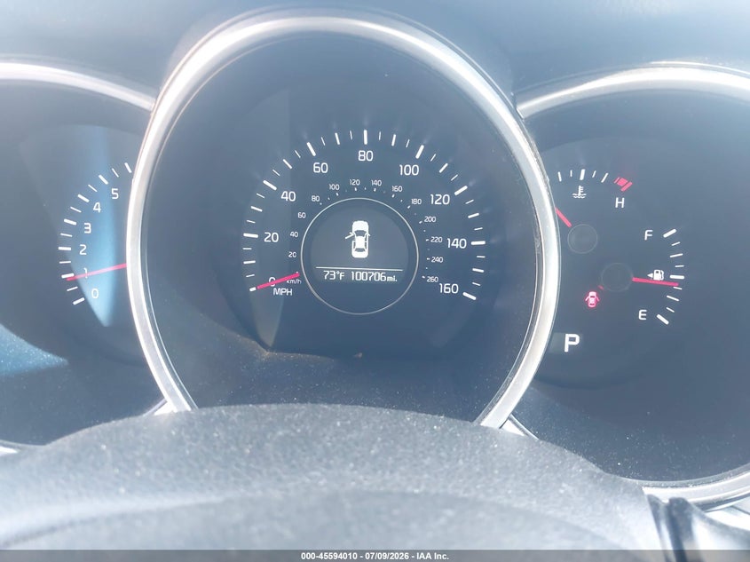 2015 Kia Optima VIN KNAGM4A72F5532932 IAAI salvage auction — NORMAL WEAR, Salvage Title, sold $1,575 on 2026-07-20 (photo 7)