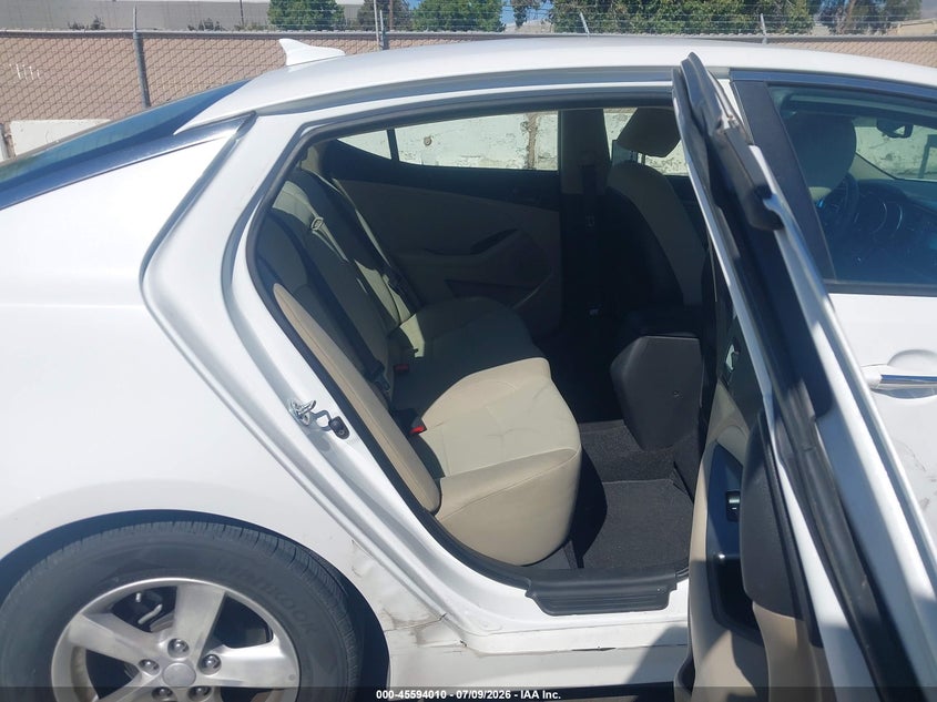 2015 Kia Optima VIN KNAGM4A72F5532932 IAAI salvage auction — NORMAL WEAR, Salvage Title, sold $1,575 on 2026-07-20 (photo 8)