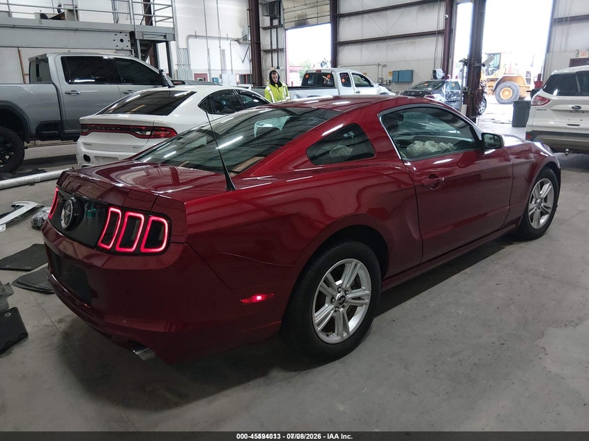 2014 Ford Mustang VIN 1ZVBP8AM3E5252899 IAAI salvage auction — LEFT SIDE, Salvage (Idaho), sold $525 on 2026-07-29 (photo 4)