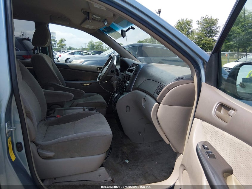 2009 Toyota Sienna VIN 5TDZK23C19S276345 IAAI salvage auction — NORMAL WEAR, Clear (New Jersey), sold $1,200 on 2026-07-13 (photo 5)