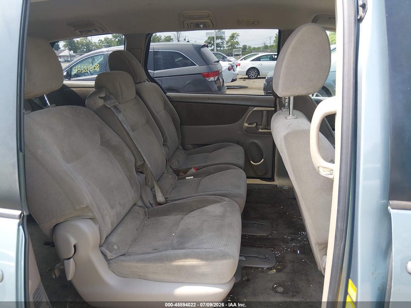 2009 Toyota Sienna VIN 5TDZK23C19S276345 IAAI salvage auction — NORMAL WEAR, Clear (New Jersey), sold $1,200 on 2026-07-13 (photo 8)
