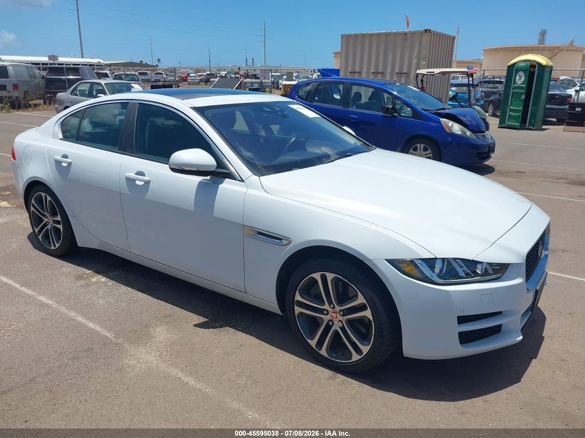 2017 Jaguar Xe VIN SAJAJ4BV0HA963750 IAAI salvage auction — NORMAL WEAR, Clear (Hawaii), sold $5,300 on 2026-07-14 (photo 1)