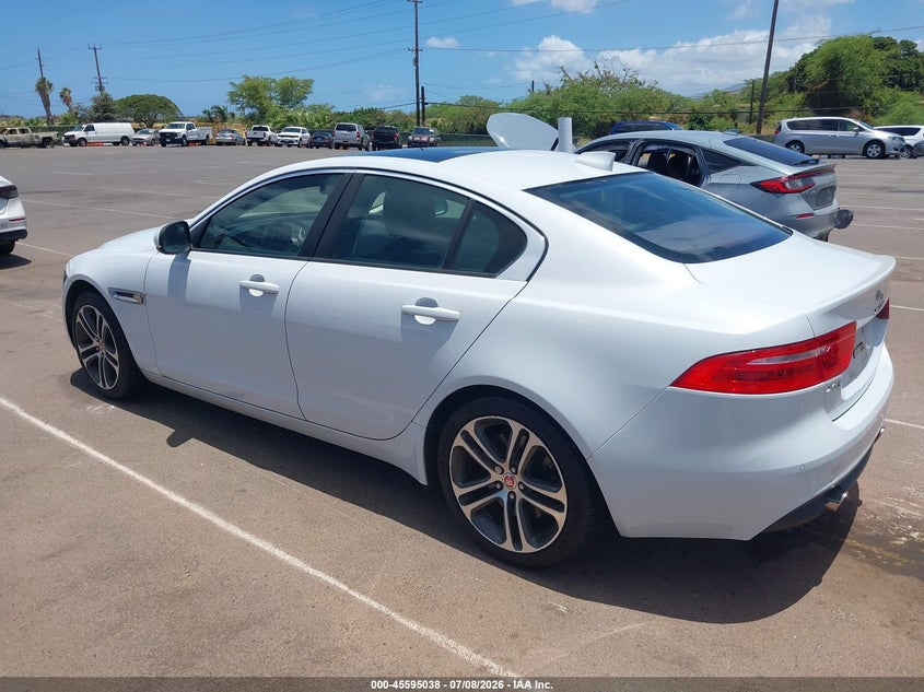 2017 Jaguar Xe VIN SAJAJ4BV0HA963750 IAAI salvage auction — NORMAL WEAR, Clear (Hawaii), sold $5,300 on 2026-07-14 (photo 3)