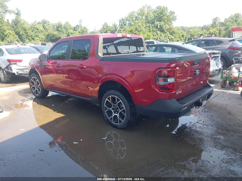 2025 Ford Maverick VIN 3FTTW8S31SRA40513 IAAI salvage auction — FRONT END, Salvage - Greater Than 75% (Maryland), sold $10,300 on 2026-07-30 (photo 3)