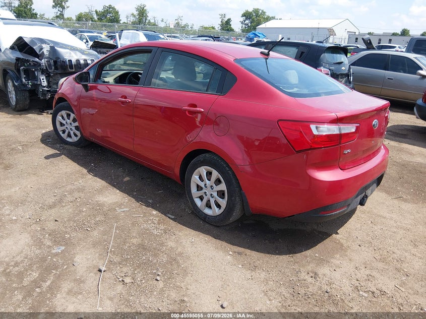 2015 Kia Rio VIN KNADM4A31F6462124 IAAI salvage auction — FRONT END, Salvage (Ohio), sold $625 on 2026-08-03 (photo 3)