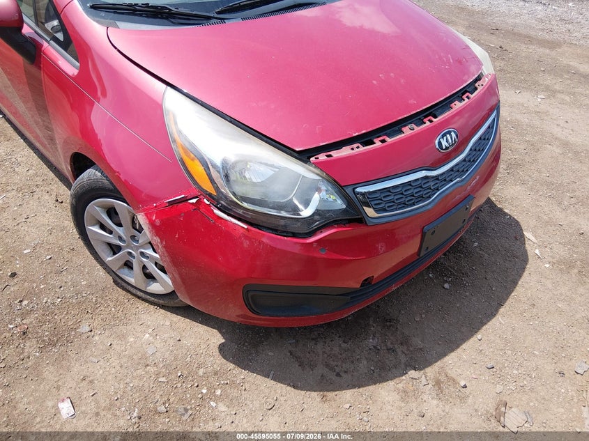 2015 Kia Rio VIN KNADM4A31F6462124 IAAI salvage auction — FRONT END, Salvage (Ohio), sold $625 on 2026-08-03 (photo 6)