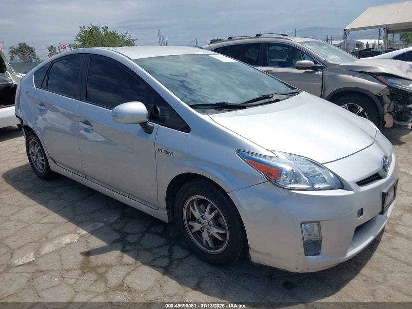 2010 Toyota Prius VIN JTDKN3DU2A0239589 IAAI salvage auction — RIGHT REAR, Salvage (California), sold $1,150 on 2026-07-29 (photo 1)