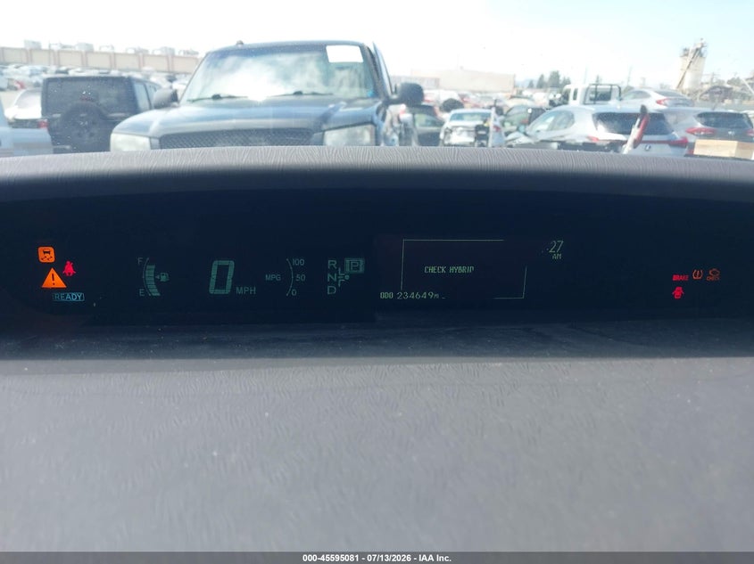 2010 Toyota Prius VIN JTDKN3DU2A0239589 IAAI salvage auction — RIGHT REAR, Salvage (California), sold $1,150 on 2026-07-29 (photo 7)