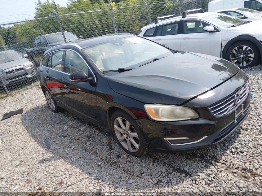2016 Volvo V60 VIN YV140MEK9G1292930 IAAI salvage auction — NORMAL WEAR, Original (West Virginia), sold $450 on 2026-07-29 (photo 1)