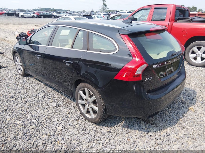 2016 Volvo V60 VIN YV140MEK9G1292930 IAAI salvage auction — NORMAL WEAR, Original (West Virginia), sold $450 on 2026-07-29 (photo 3)