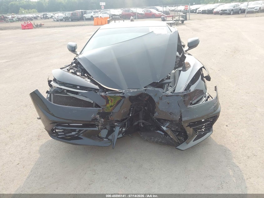2023 Chevrolet Corvette VIN 1G1YC2D44P5113930 IAAI salvage auction — FRONT END, Salvage Title, sold $28,800 on 2026-09-01 (photo 6)