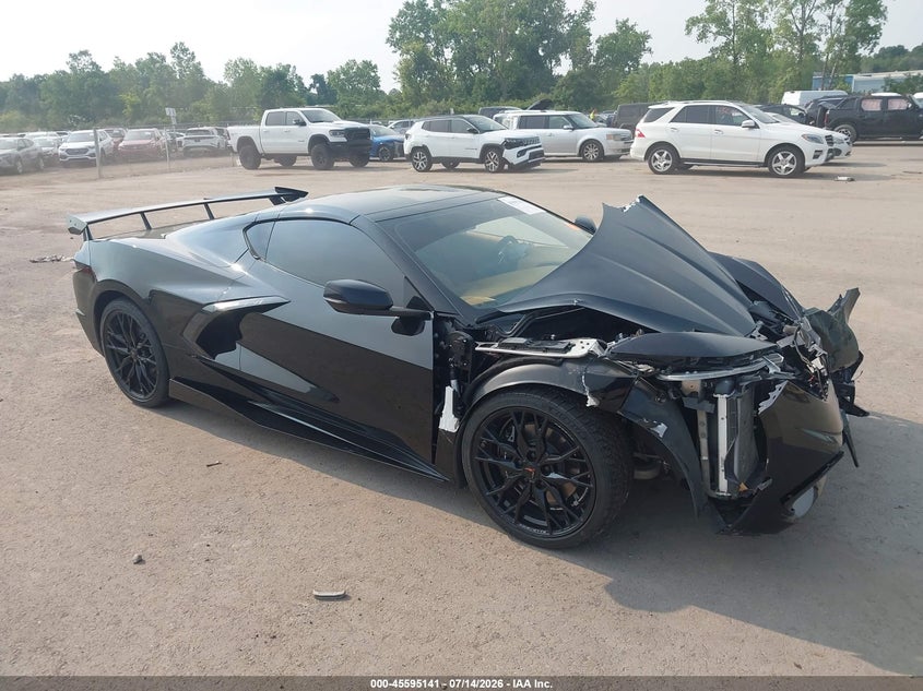 2023 Chevrolet Corvette VIN 1G1YC2D44P5113930 IAAI salvage auction — FRONT END, Salvage Title, sold $28,800 on 2026-09-01 (photo 1)
