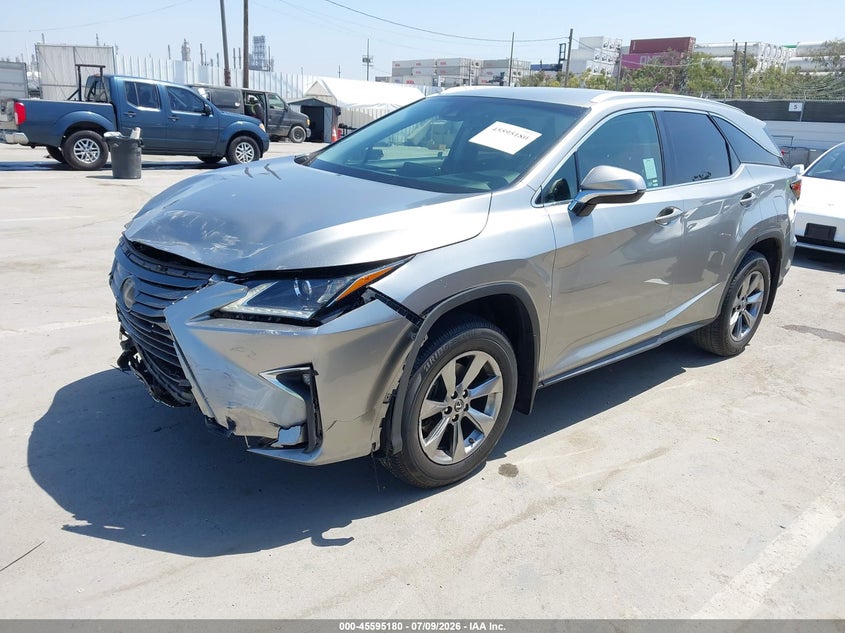 2019 Lexus Rx VIN JTJGZKCAXK2010544 IAAI salvage auction — FRONT END, Salvage (California), sold $6,500 on 2026-07-31 (photo 2)