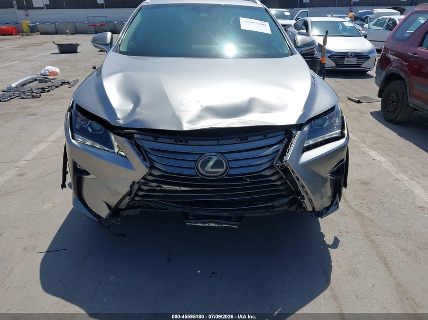 2019 Lexus Rx VIN JTJGZKCAXK2010544 IAAI salvage auction — FRONT END, Salvage (California), sold $6,500 on 2026-07-31 (photo 6)