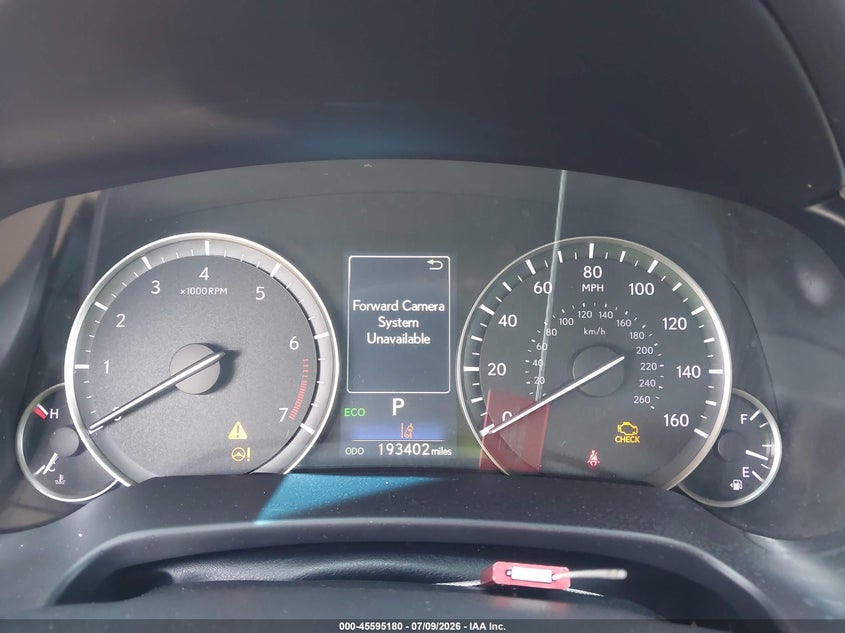 2019 Lexus Rx VIN JTJGZKCAXK2010544 IAAI salvage auction — FRONT END, Salvage (California), sold $6,500 on 2026-07-31 (photo 7)