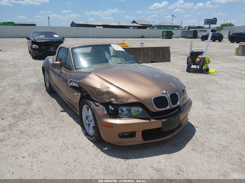 2000 BMW Z3 VIN WBACH9348YLG05709 IAAI salvage auction — FRONT END, Salvage (Texas), sold $125 on 2026-07-22 (photo 6)