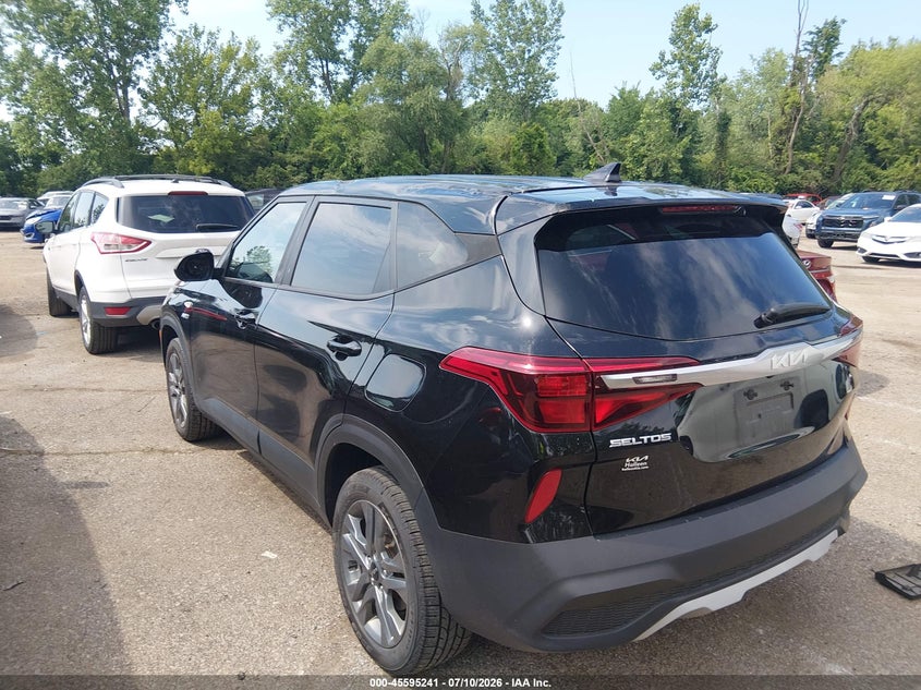 2023 Kia Seltos VIN KNDEPCAA8P7445145 IAAI salvage auction — ROOF, Salvage Title, sold $7,750 on 2026-08-11 (photo 3)