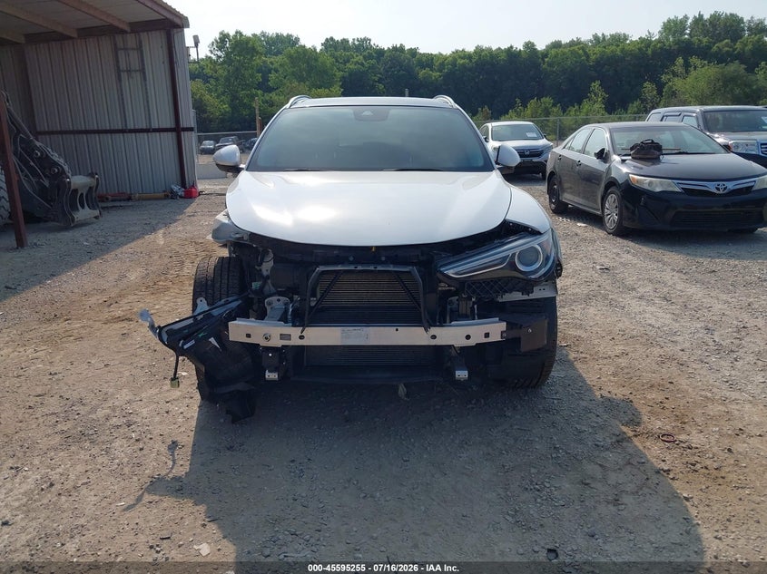 2021 Alfa romeo Stelvio VIN ZASPAKBN2M7D10350 IAAI salvage auction — FRONT END, Salvage Title, sold $7,500 on 2026-08-19 (photo 6)