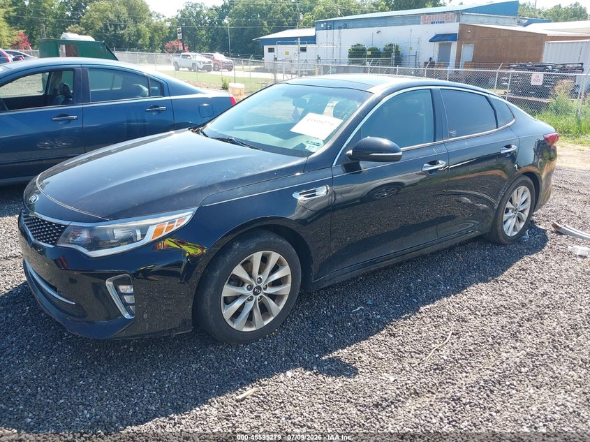 2018 Kia Optima VIN 5XXGT4L36JG247980 IAAI salvage auction — NORMAL WEAR, Clear (South Carolina), sold $1,150 on 2026-07-28 (photo 2)