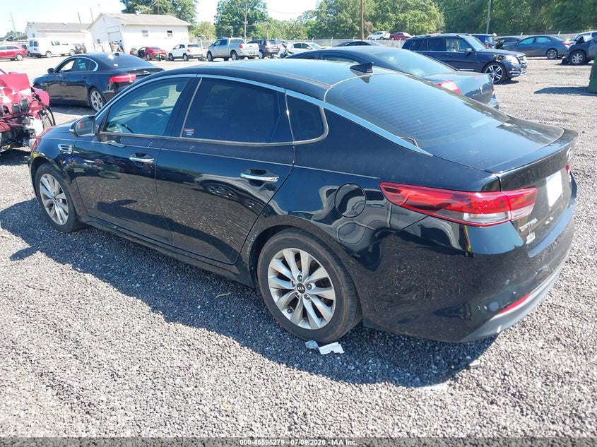 2018 Kia Optima VIN 5XXGT4L36JG247980 IAAI salvage auction — NORMAL WEAR, Clear (South Carolina), sold $1,150 on 2026-07-28 (photo 3)