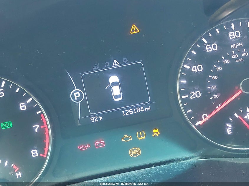 2018 Kia Optima VIN 5XXGT4L36JG247980 IAAI salvage auction — NORMAL WEAR, Clear (South Carolina), sold $1,150 on 2026-07-28 (photo 7)