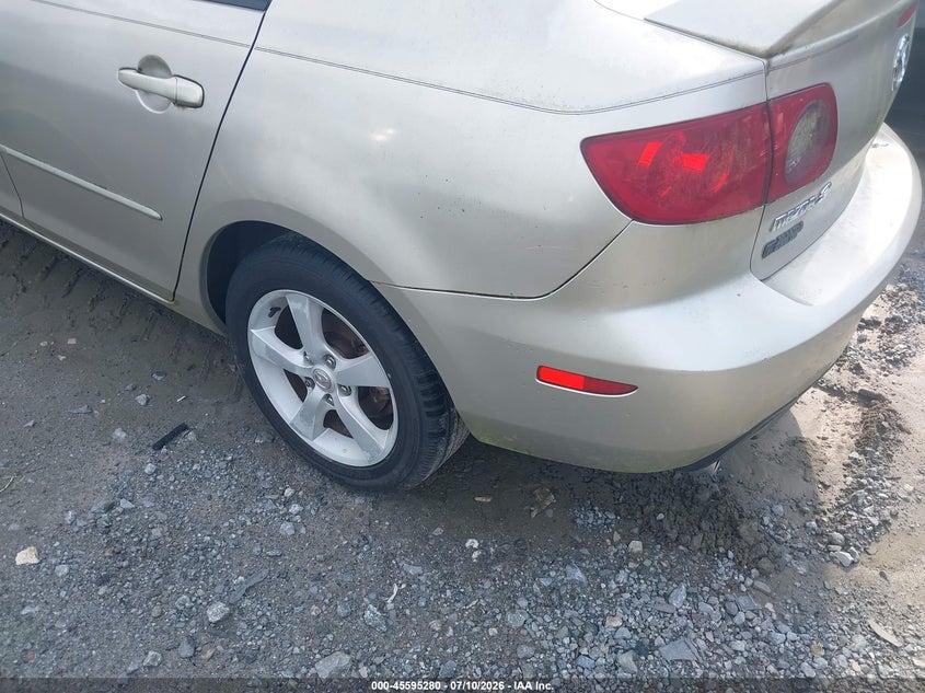 2006 Mazda 3 VIN JM1BK12F861463744 IAAI salvage auction — NORMAL WEAR, Clear, sold $25 on 2026-07-21 (photo 6)