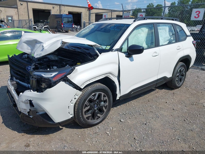 2025 Subaru Forester VIN JF2SLDAC8SH510070 IAAI salvage auction — FRONT END, Salvage Title, sold $3,200 on 2026-08-23 (photo 2)