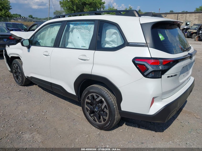 2025 Subaru Forester VIN JF2SLDAC8SH510070 IAAI salvage auction — FRONT END, Salvage Title, sold $3,200 on 2026-08-23 (photo 3)