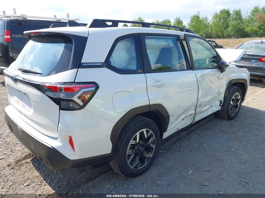 2025 Subaru Forester VIN JF2SLDAC8SH510070 IAAI salvage auction — FRONT END, Salvage Title, sold $3,200 on 2026-08-23 (photo 4)