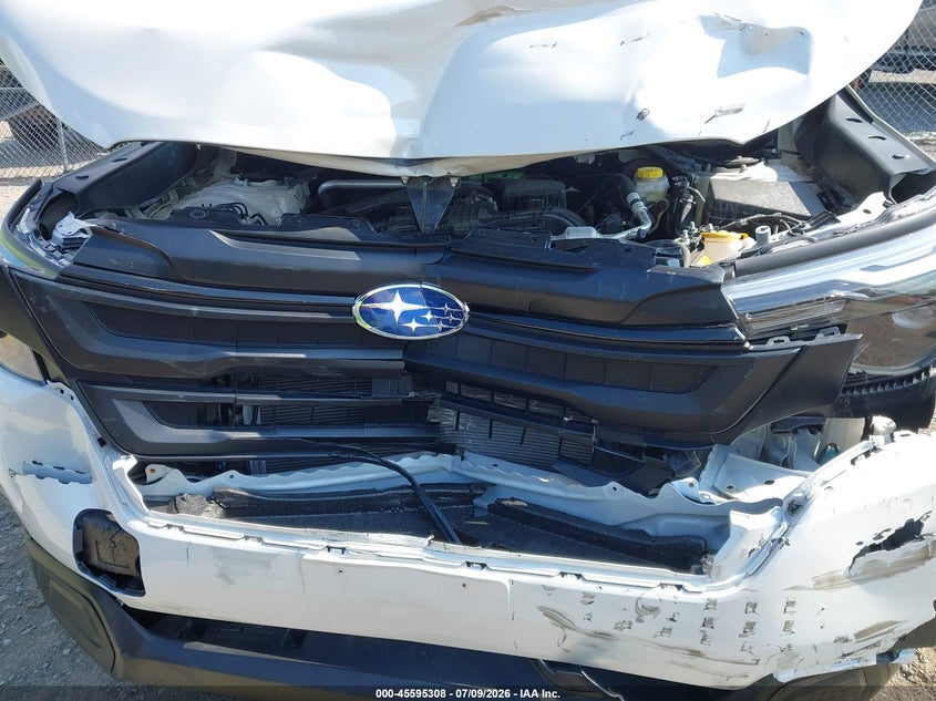 2025 Subaru Forester VIN JF2SLDAC8SH510070 IAAI salvage auction — FRONT END, Salvage Title, sold $3,200 on 2026-08-23 (photo 6)