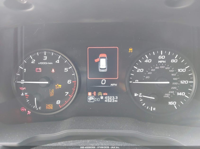 2025 Subaru Forester VIN JF2SLDAC8SH510070 IAAI salvage auction — FRONT END, Salvage Title, sold $3,200 on 2026-08-23 (photo 7)