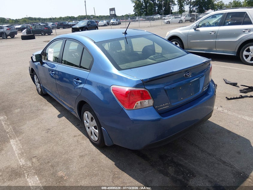 2016 Subaru Impreza VIN JF1GJAA65GH018564 IAAI salvage auction — FRONT END, Salvage (Pennsylvania), sold $225 on 2026-07-27 (photo 3)