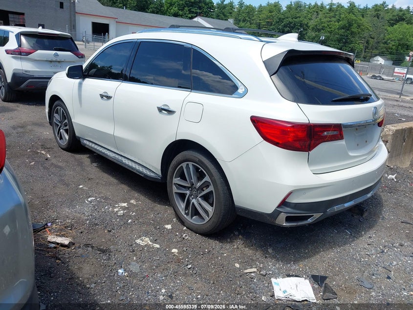 2017 Acura Mdx VIN 5FRYD4H89HB034149 IAAI salvage auction — SIDE, Salvage Title, sold $3,000 on 2026-07-26 (photo 3)