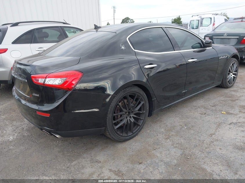 2017 Maserati Ghibli VIN ZAM57RSA1H1240851 IAAI salvage auction — FRONT END, Wait Title, sold $4,025 on 2026-09-17 (photo 4)