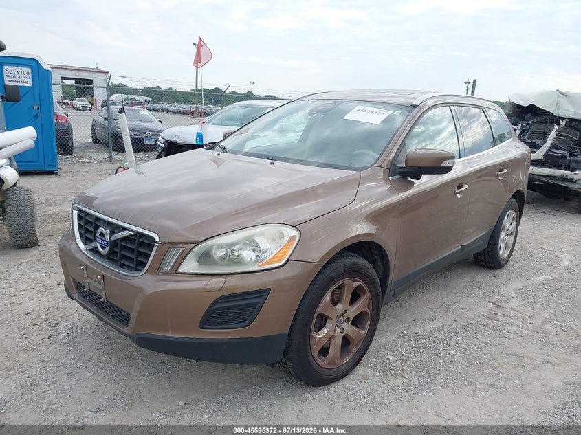 2012 Volvo Xc60 VIN YV4902DZ8C2340627 IAAI salvage auction — NORMAL WEAR, Clear (Illinois), sold $425 on 2026-07-28 (photo 2)