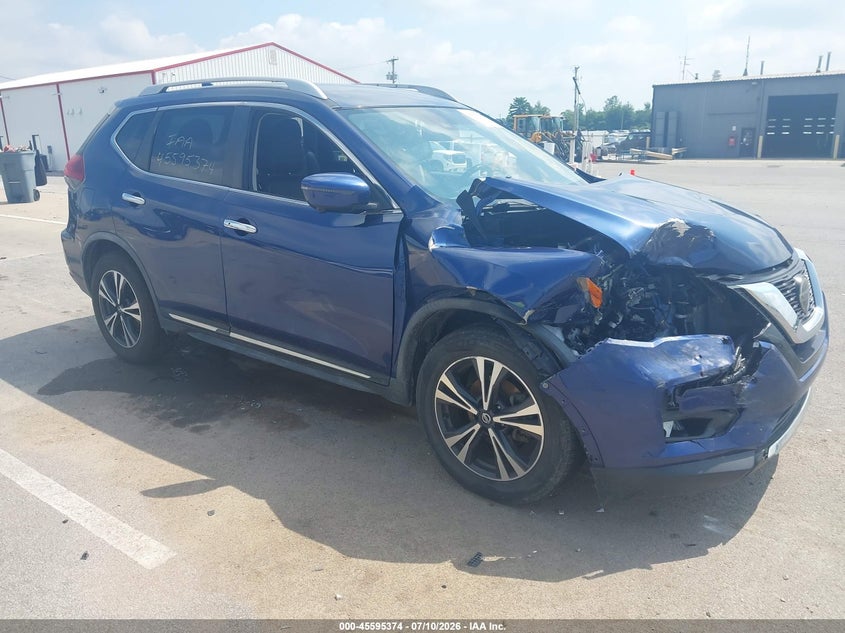 2018 Nissan Rogue VIN JN8AT2MT8JW456438 IAAI salvage auction — FRONT END, Salvage Title, sold $2,500 on 2026-08-23 (photo 1)