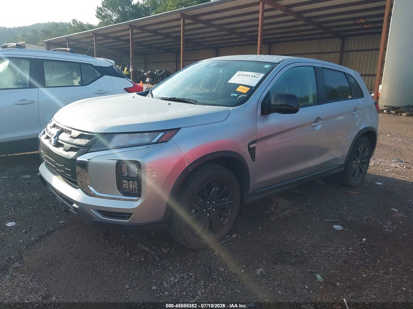 2026 Mitsubishi Outlander VIN JA4ARUAU2TU014718 IAAI salvage auction — LEFT REAR, Enterprise Vehicles Clear Only (Georgia), sold $13,400 on 2026-07-15 (photo 2)