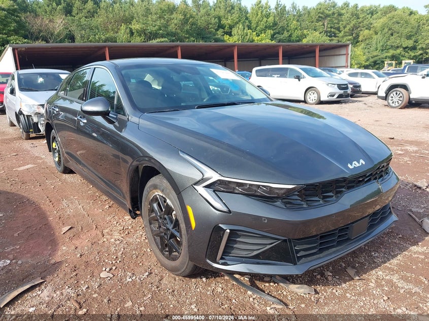 2026 Kia K5 VIN KNAG24J72T5479439 IAAI salvage auction — RIGHT SIDE, Enterprise Vehicles Clear Only (North Carolina), sold $15,400 on 2026-07-15 (photo 1)
